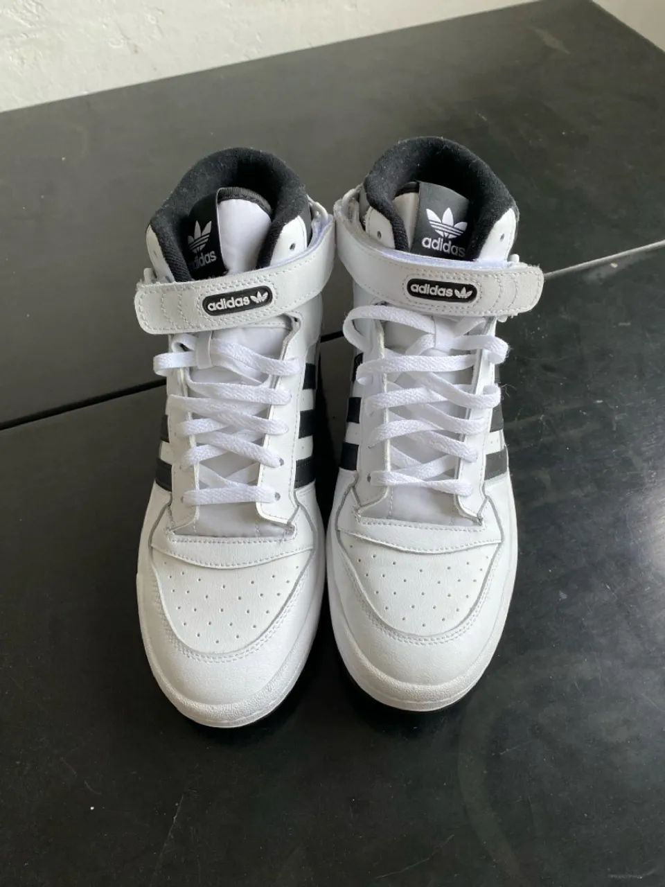 Tênis Adidas Forum Mid 43 Original Cano Alto Novo - Foto 4