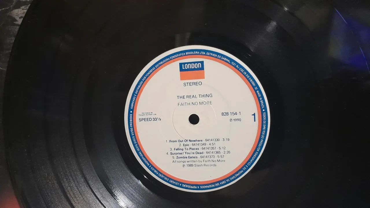 Disco Vinil / LP Faith no More - The Real Thing - Foto 4