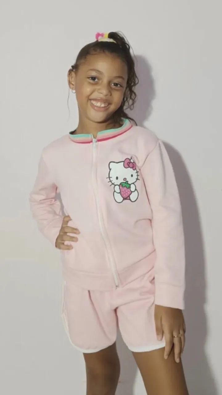 Conjunto moletom flanelado 100% algodão 59,99 - Foto 3