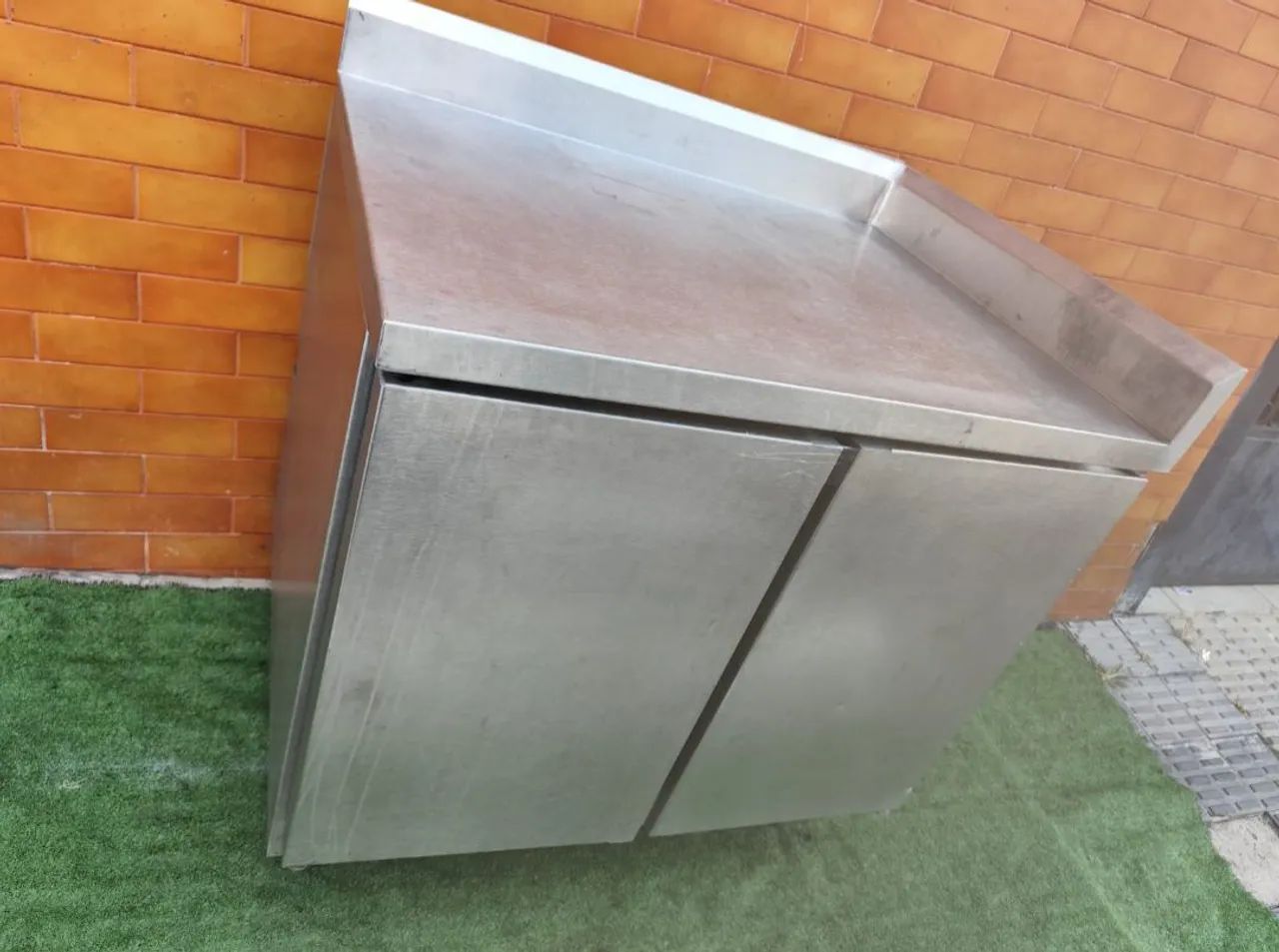 Mesa balcão seco inox - Foto 4