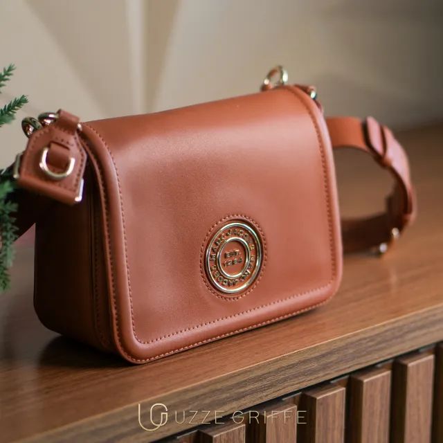 Bolsa Marc Jacob Marrom Caramelo Gold Hardware - Feminina - Foto 4