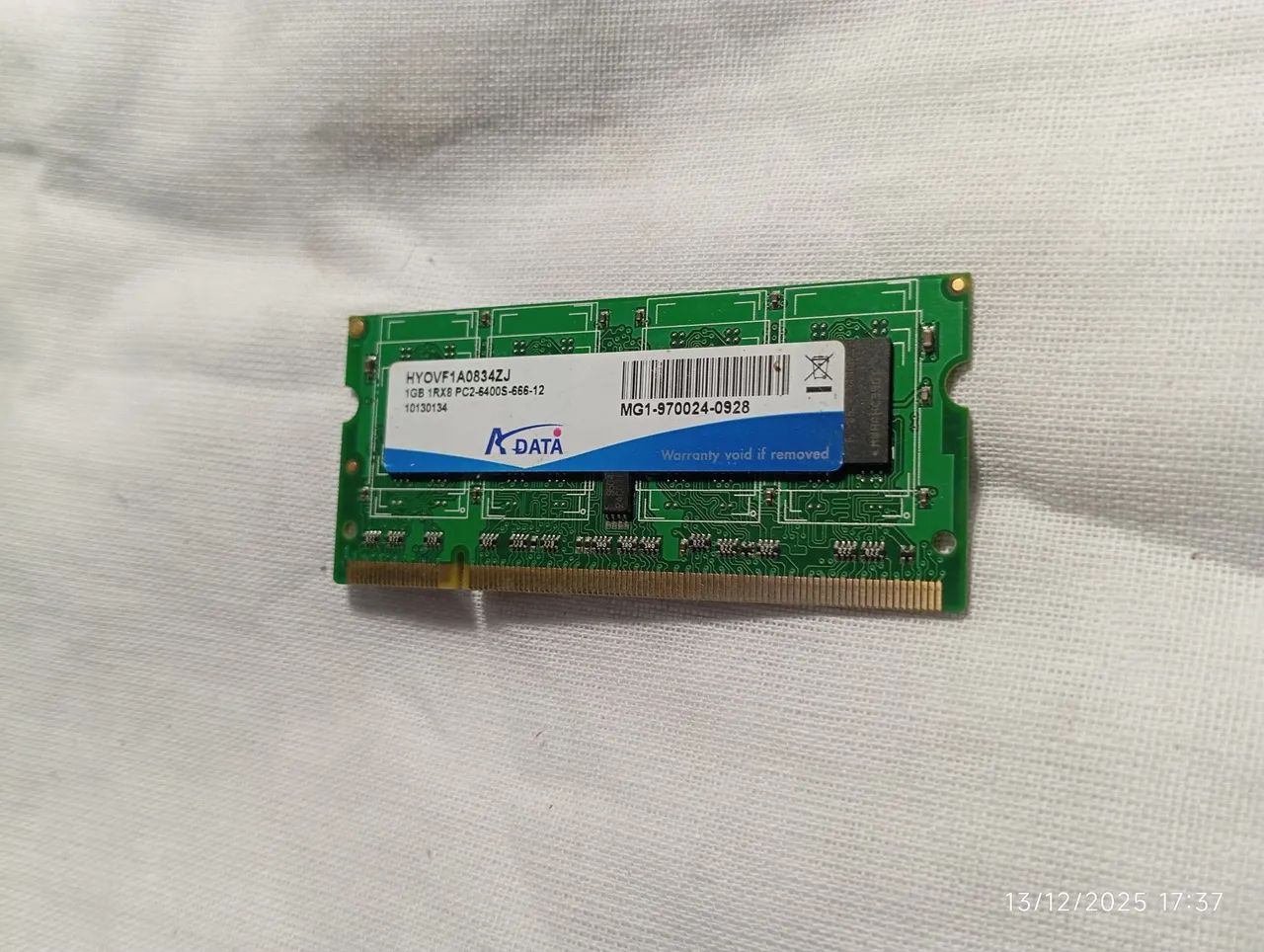 Memória para Notebook DDR2 1GiGA 6400  - Foto 5