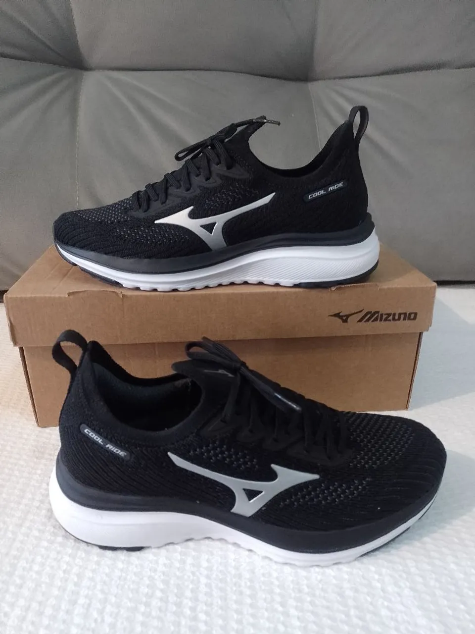 Tênis Mizuno Cool Ride Preto - Conforto e Estilo