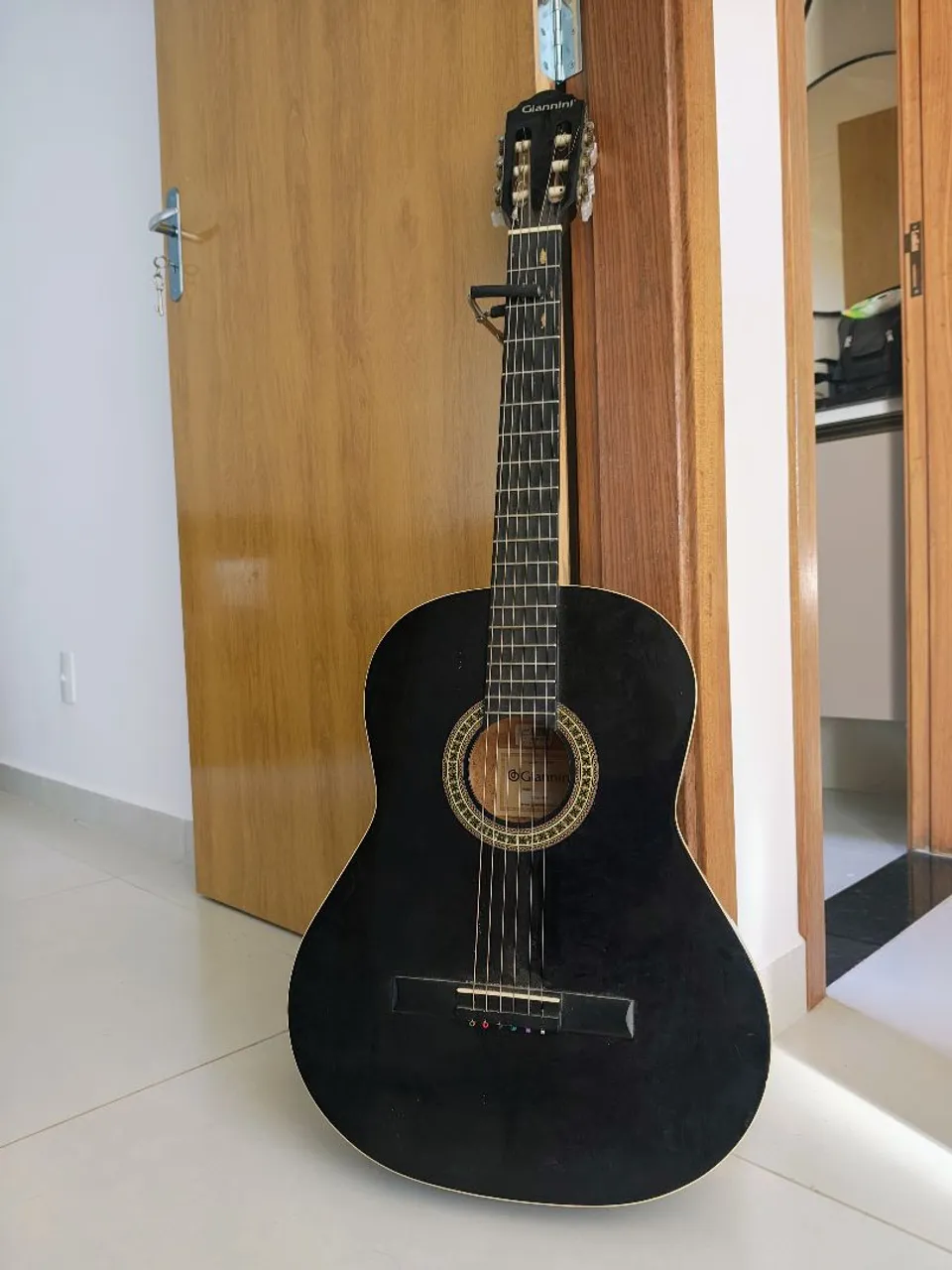 Violão Giannini, modelo GCX-15BK, da série Sonic - POUQUÍSSIMO USADO
