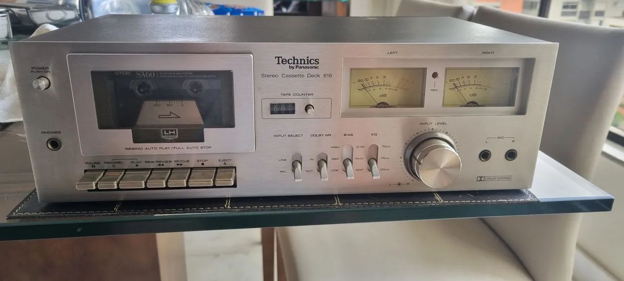 Tape Deck Technics 616 - Aparelhos de Som - Gutierrez, Belo