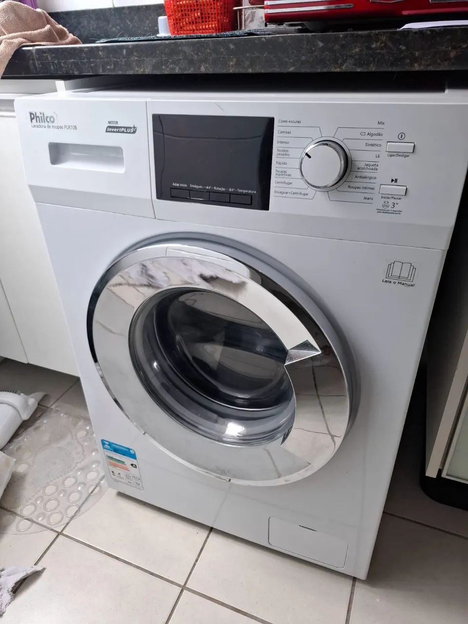 Maquina de lavar roupa PHILCO 10Kg PLR10B - Inverter Plus - PERFEITA!!