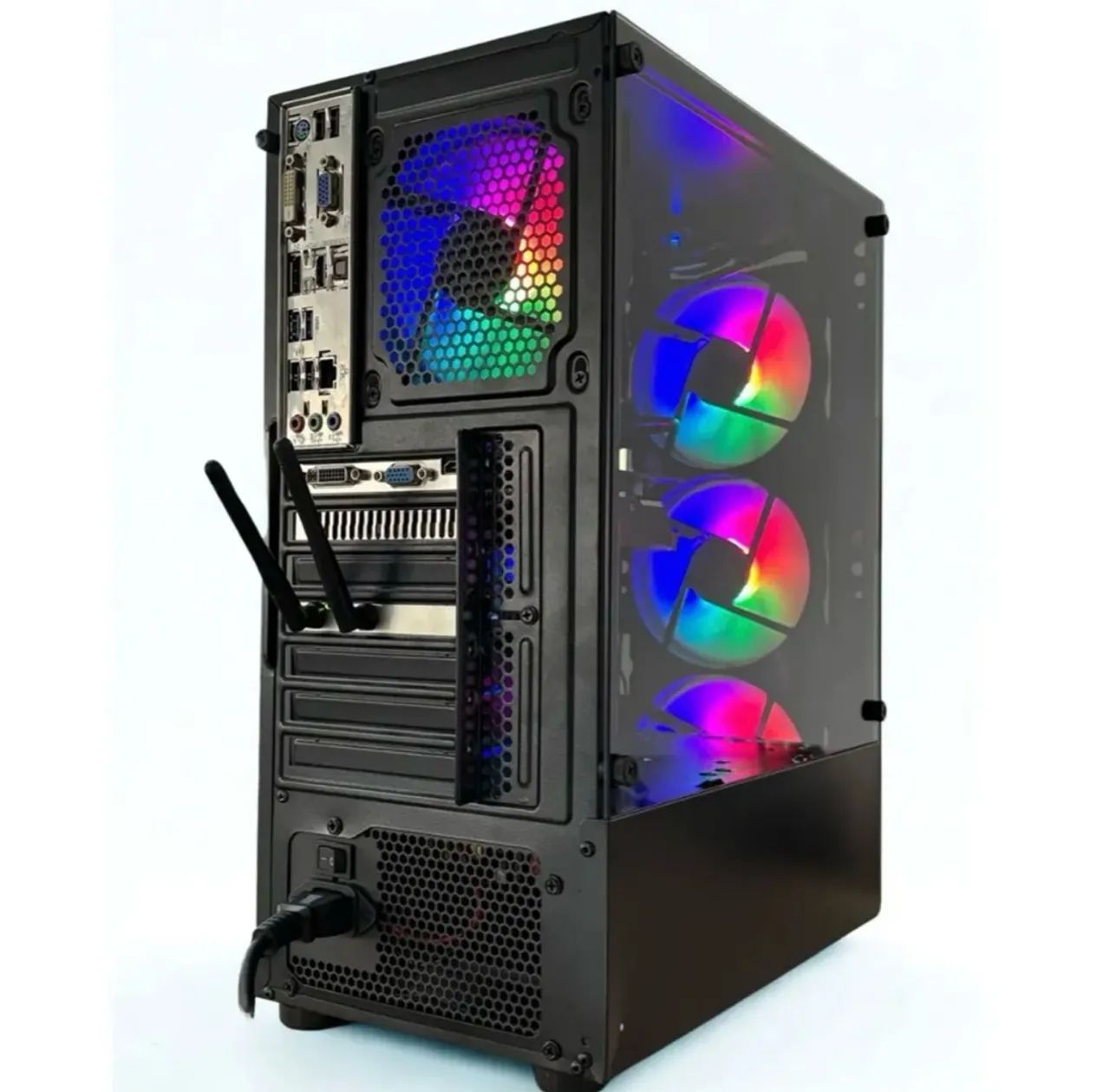 PC Gamer com Iluminação RGB e Desempenho Incrível