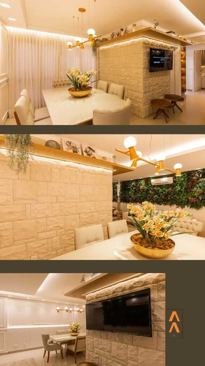 Revestimento Rockface - Fachadas e ambientes internos  - Foto 3