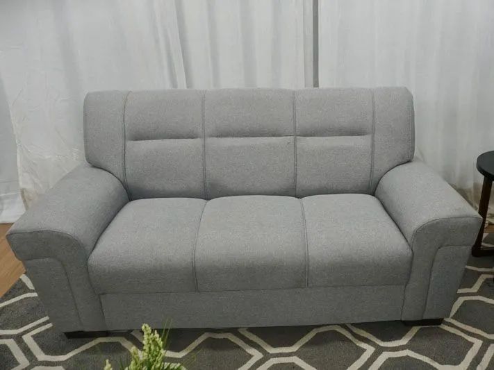 Conjunto de Sofá 2 e 3 Lugares Linho Cinza65115876228737121