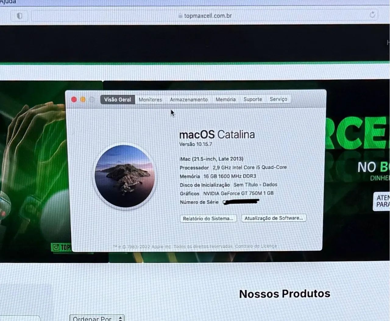 Apple iMac - 2013 - i5 - 16GB RAM - Foto 2