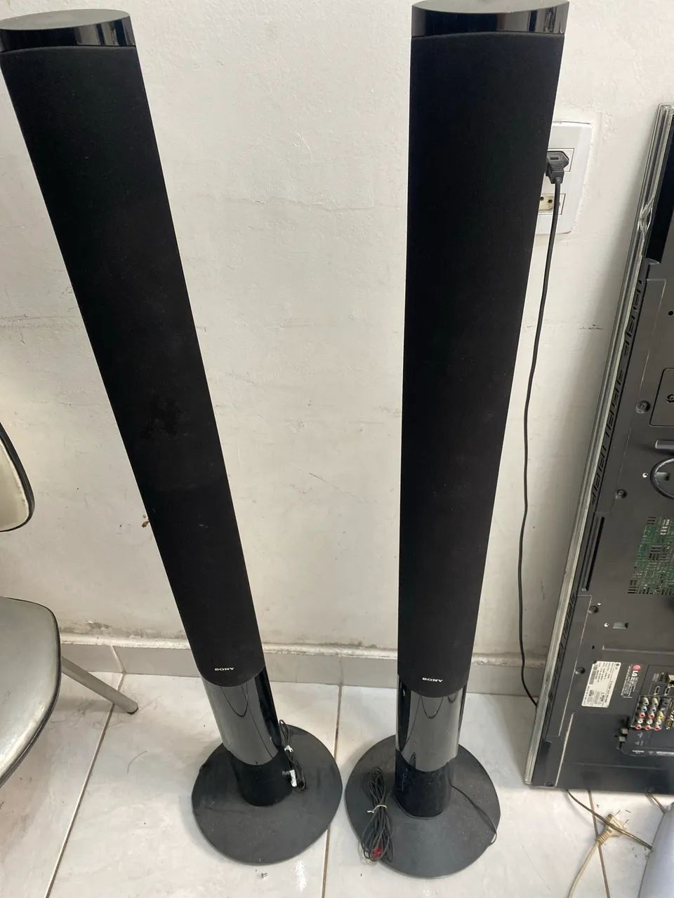 CAIXA ACÚSTICA SS-TSB108 FRONTAL R FRONTAL L SONY Aparelhos de