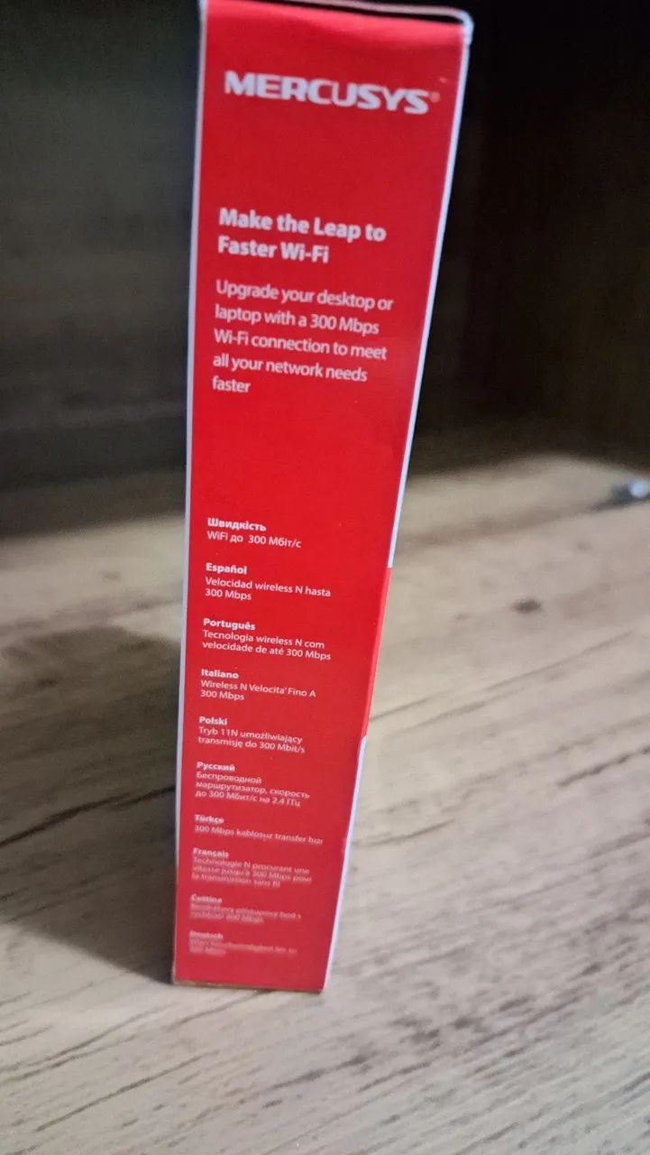 Adaptador USB Wi-Fi Mercusys MW300UM N300 - Foto 3