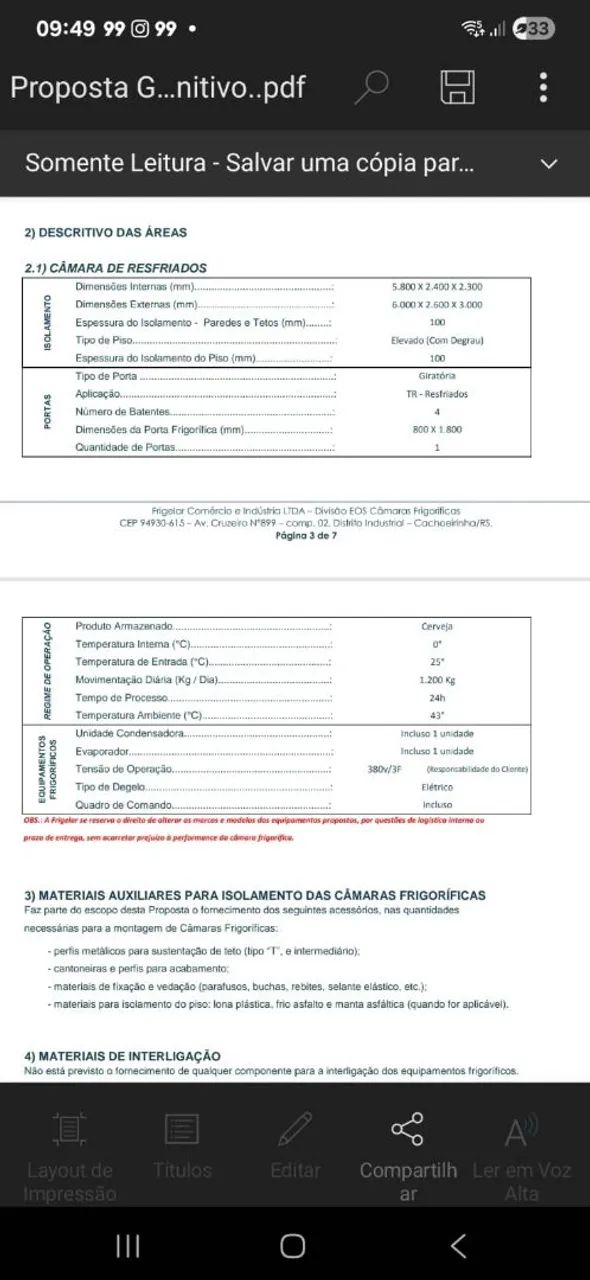 Câmara Fria  - Foto 2