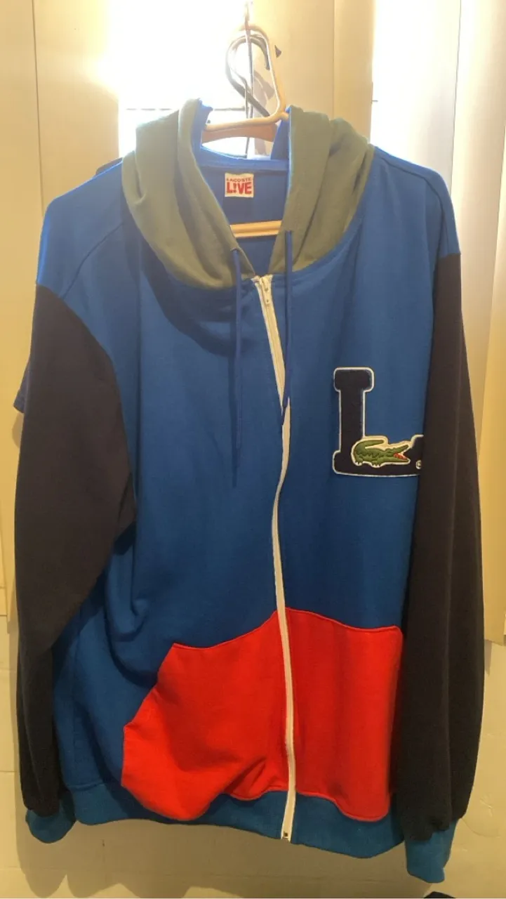 Casaco Lacoste Live Colorblock - Original