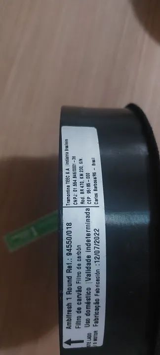 Filtro de Carvão Ativado Tramontina Ambifresh 1 para Coifa Incasso - Foto 3