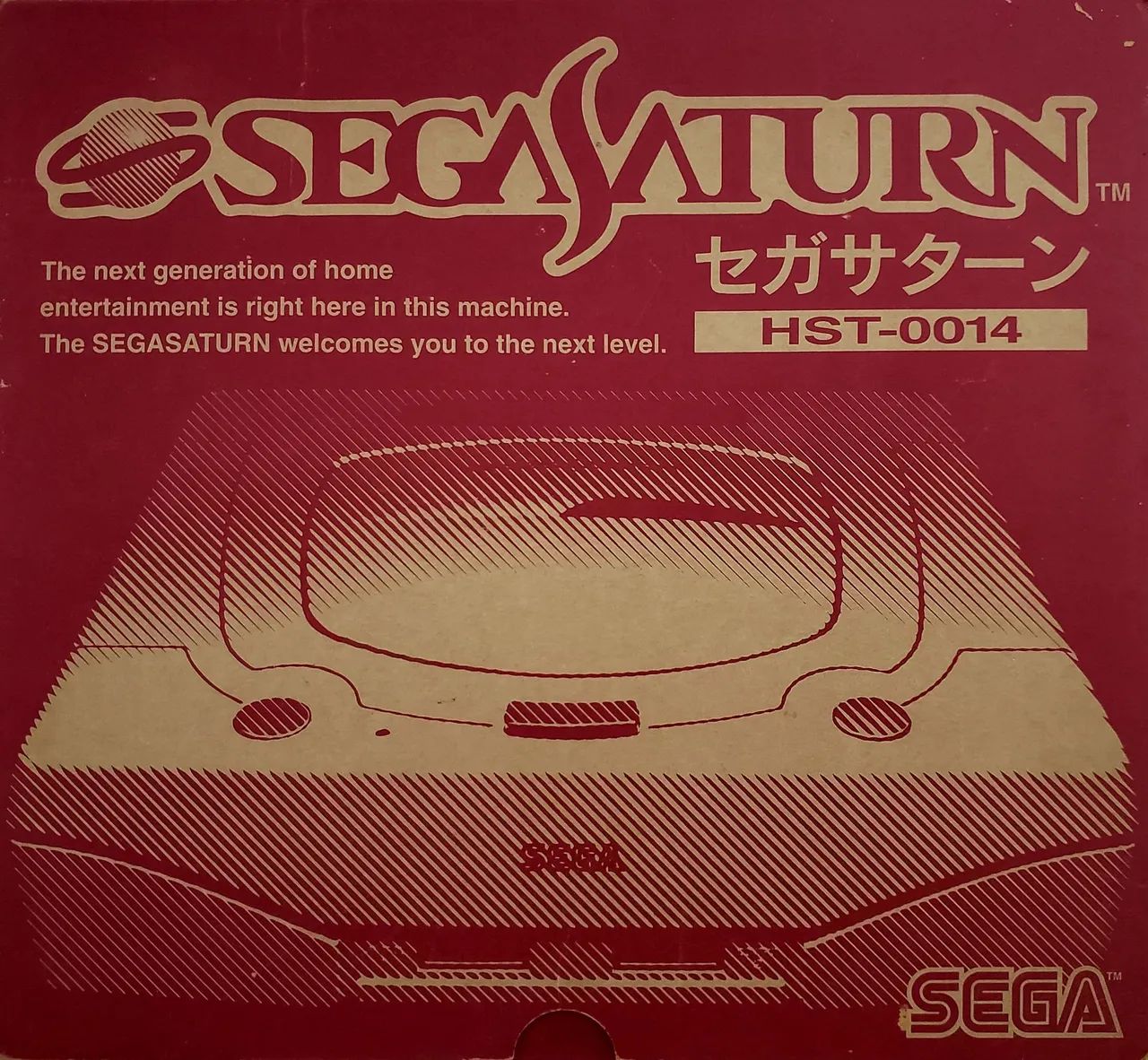 Sega Saturn Japonês Impecável e Completíssimo