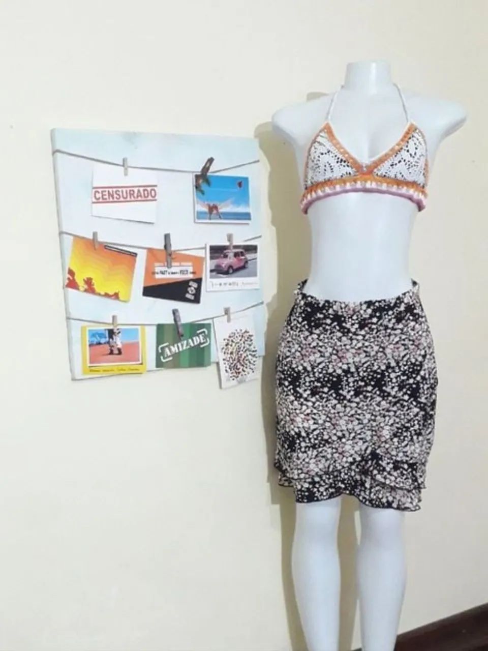 Lote saias femininas plissada, evasê e mais - Foto 4