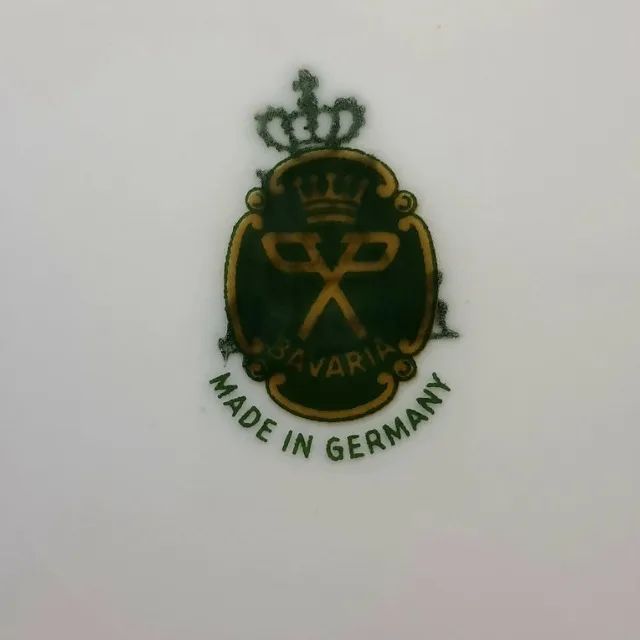 Prato Decorativo - Porcelana Alemã - Bavária - Peça Rara! R$ 370,00 - Foto 4