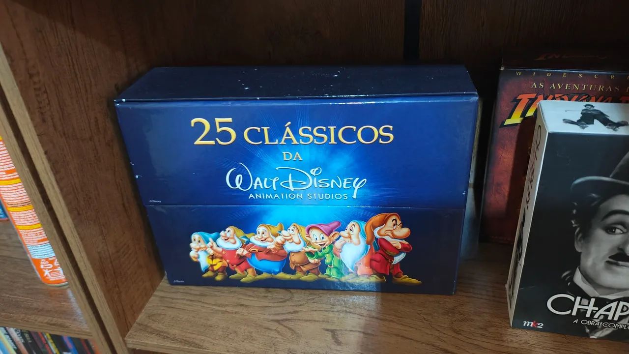 Coleção 25 clássicos Disney em dvd