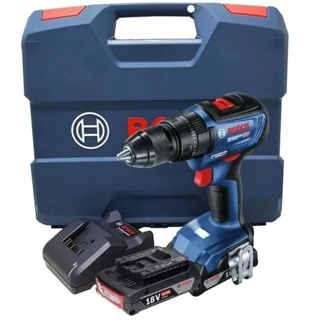 Parafusadeira bosch potente 18v Uma bateria (duas bateria acabou)
