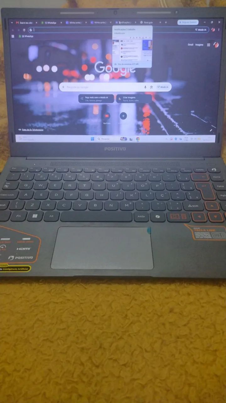 Vendo Notebook R$500