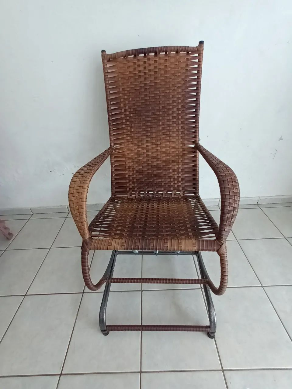 Cadeira De Balanço Adulto ( NOVA )120kg 3 Molas 