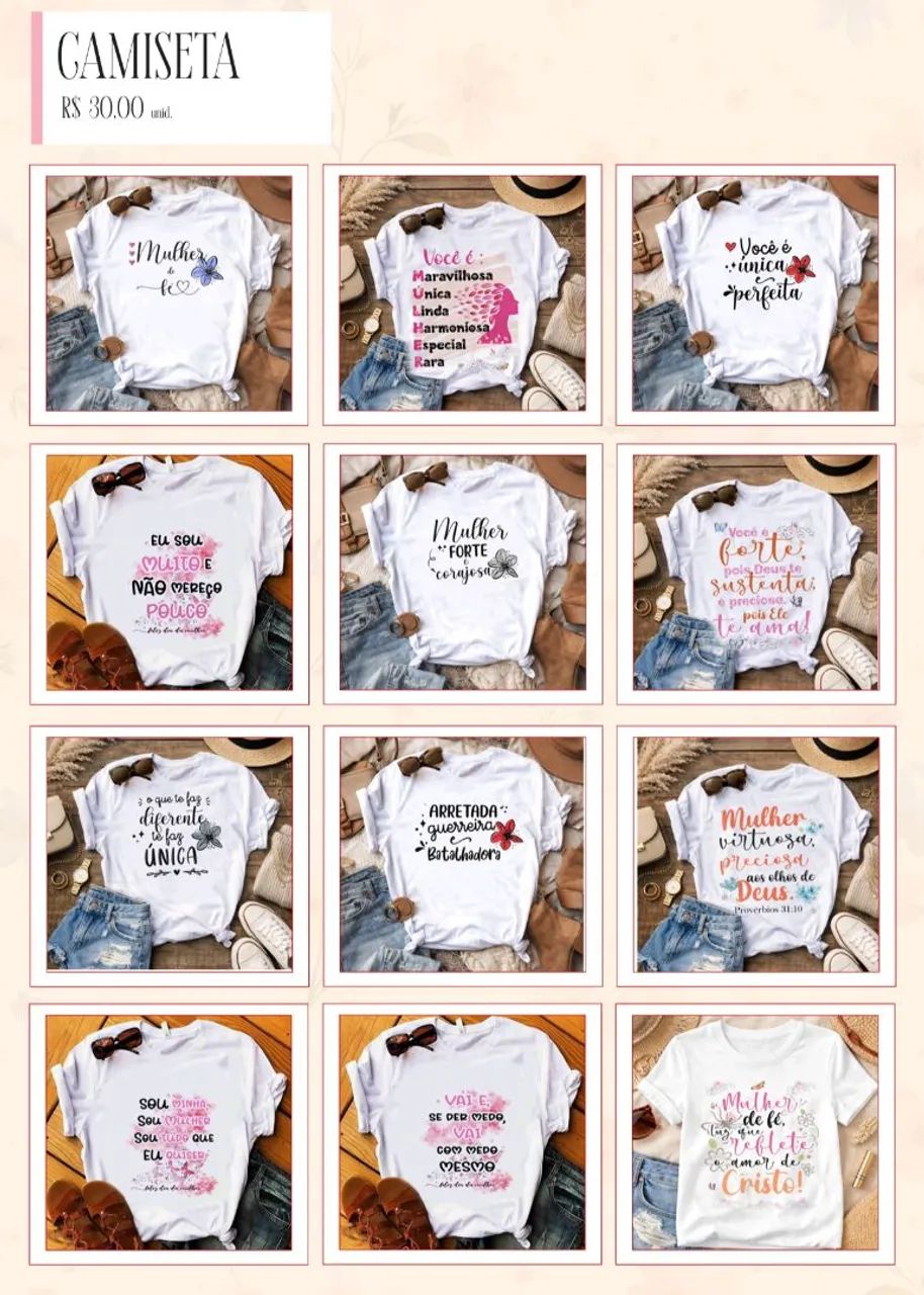Camiseta Dia da Mulher  - Foto 5