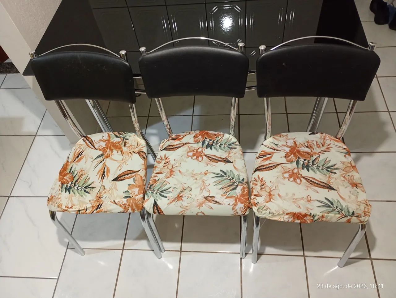 Mesa com Tampo de Vidro - Foto 5