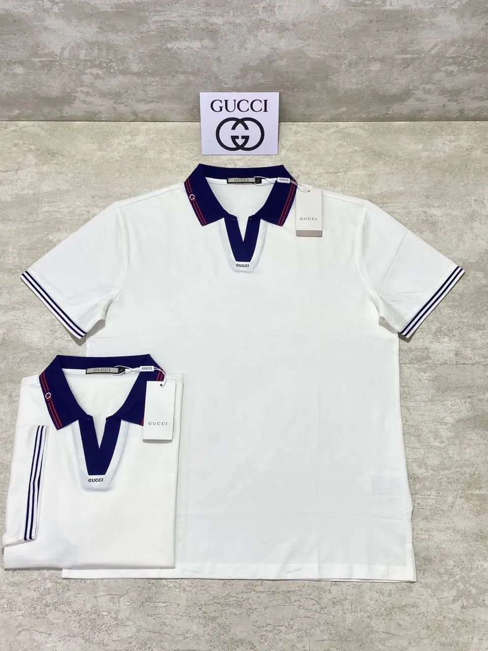 Camisa Polo Gucci Luxury Cotton - Foto 4