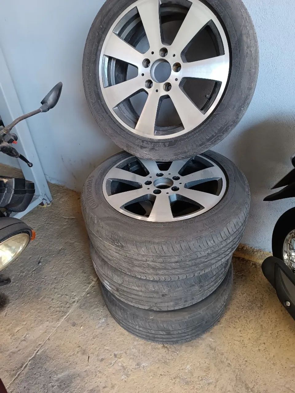 Rodas, opala , original da Mercedes 