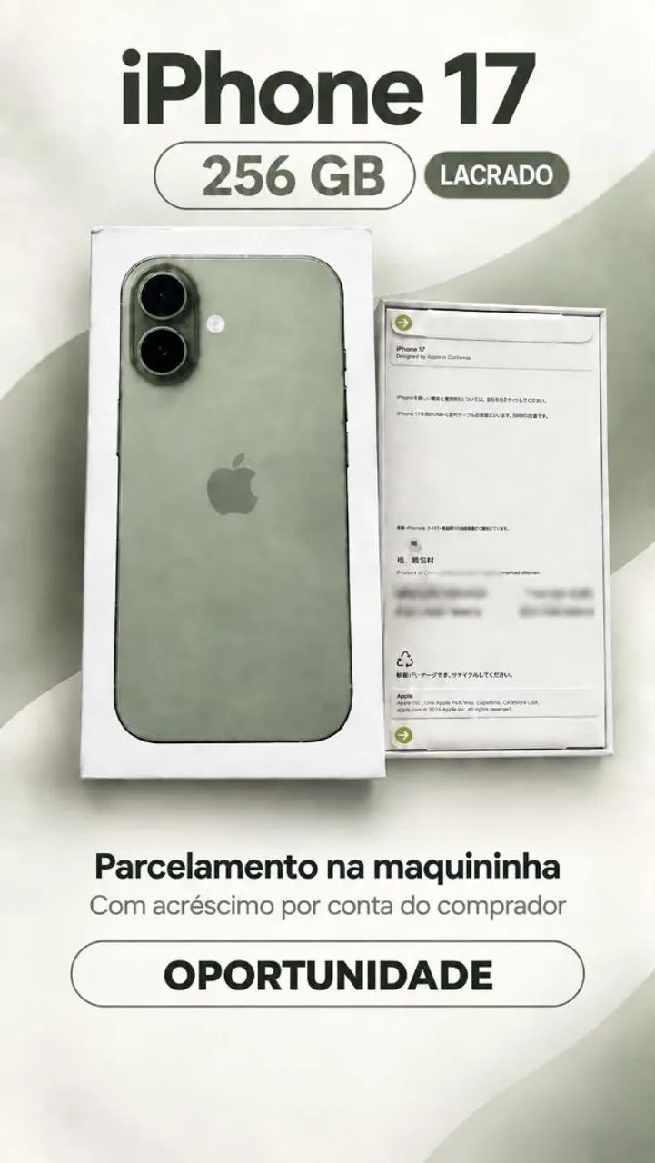 IPhone 17 de 256g _ Sálvia 