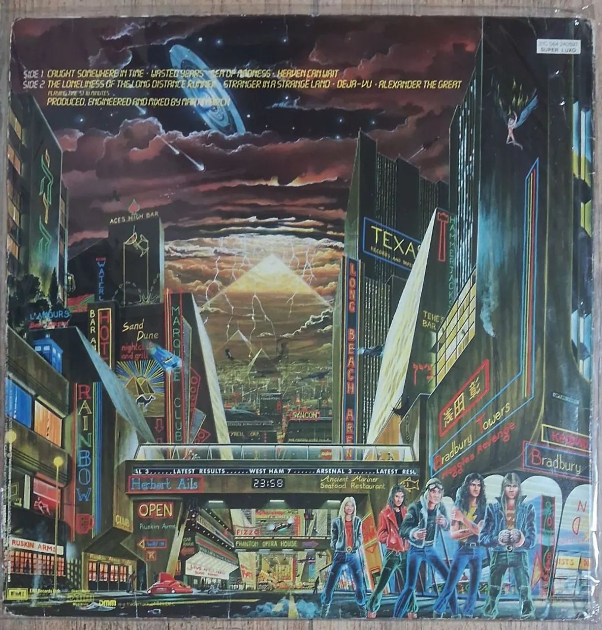 Disco de Vinil Iron Maiden - Somewhere In Time - Foto 2