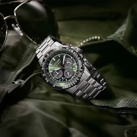 RELOGIO CITIZEN NAVIHAWK CA4664 60W VERDE - Foto 4