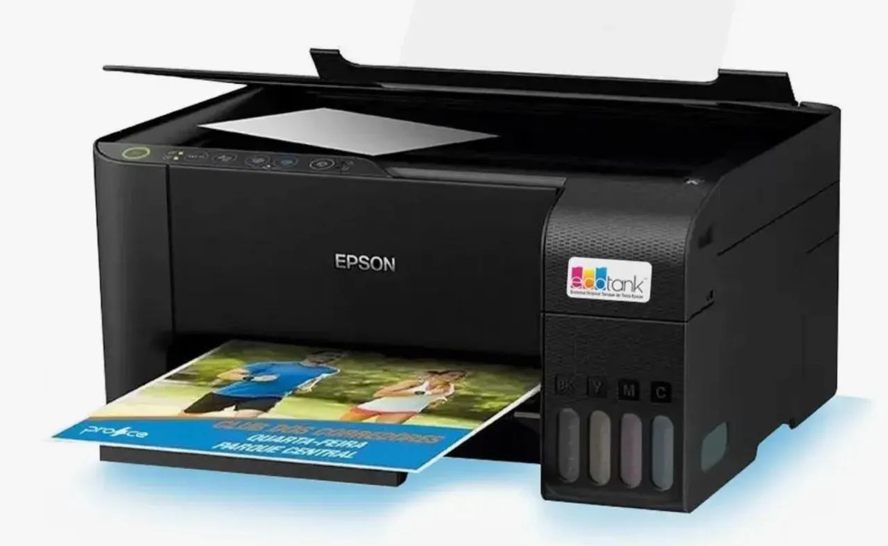 Impressora Multifuncional Cor Epson Ecotank L3250 - Foto 3
