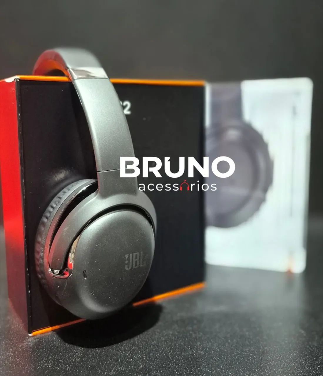 Fone de ouvido Over-Ear sem fio Edição especial grafite - Foto 2