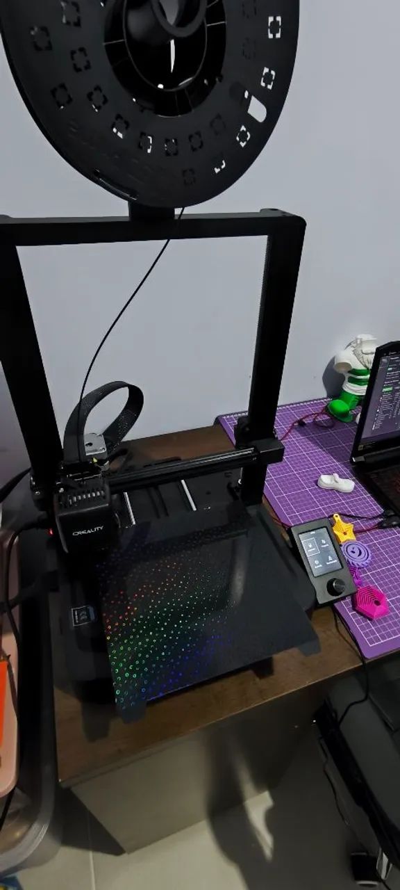 Impressora 3D ender 3v3 SE com upgrade - Foto 2