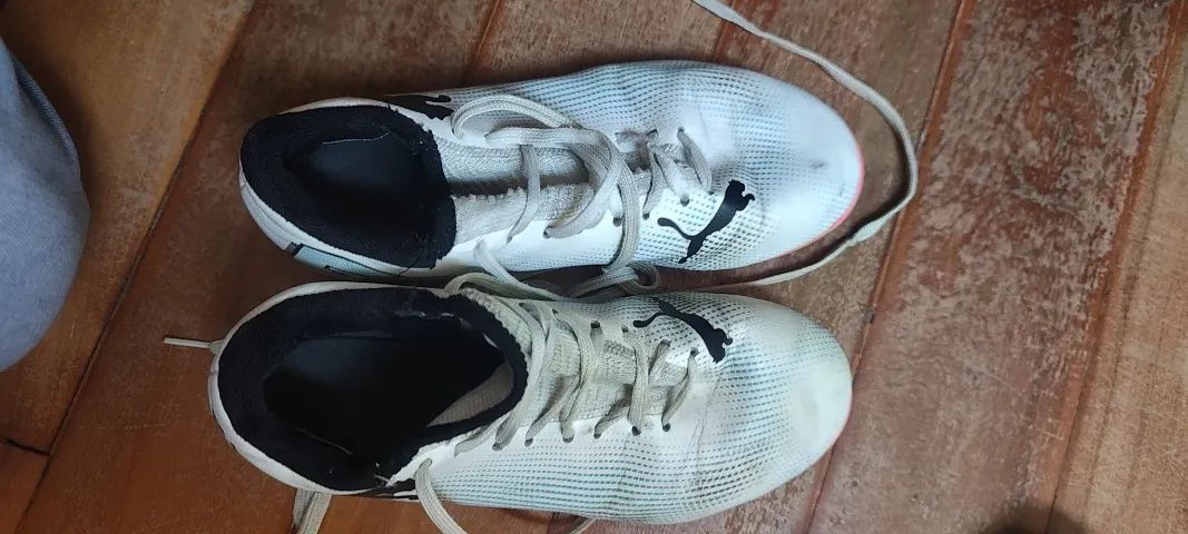 chuteira puma e tenis all star - Foto 4