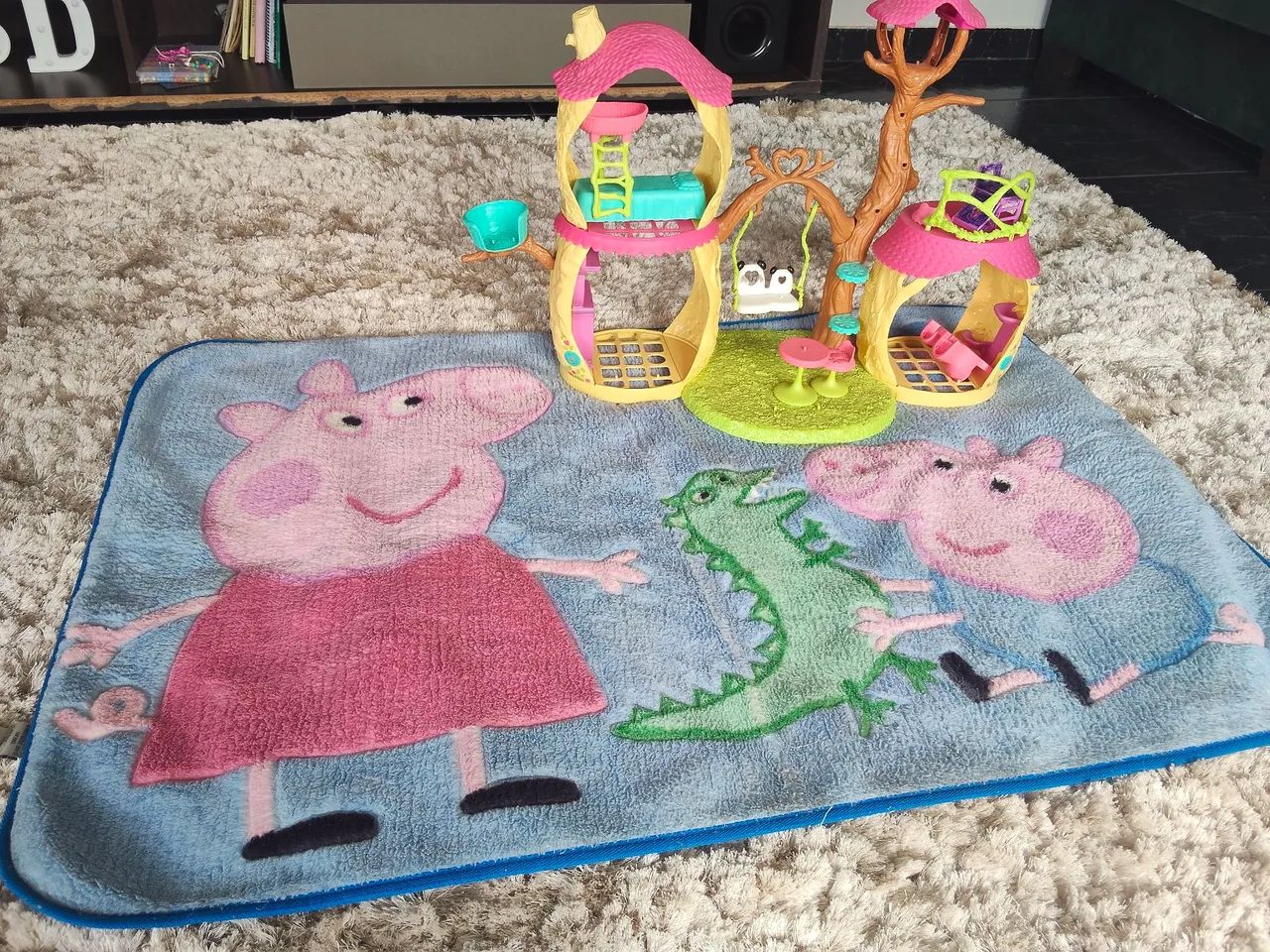 Tapete peppa e brinquedo - Foto 2