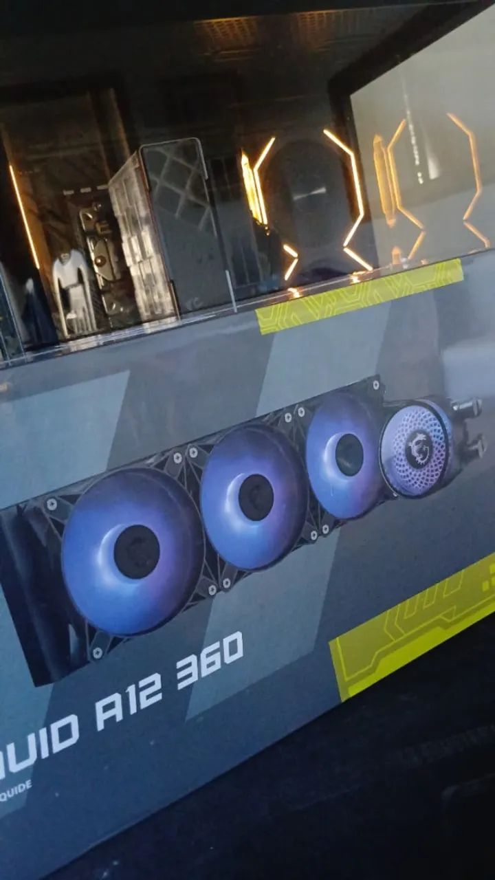 Water Cooler MSI MAG Coreliquid A12 360mm ARGB Intel e AMD - Foto 2