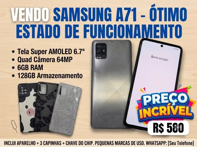 Celular A71 