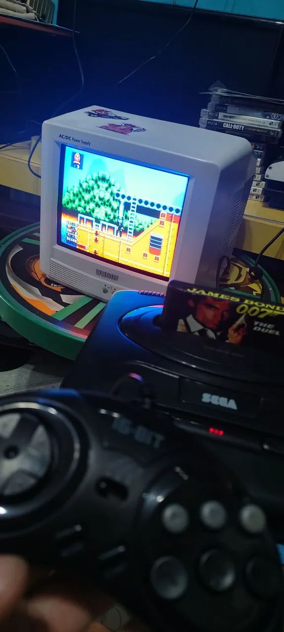 mega drive 3 completo 