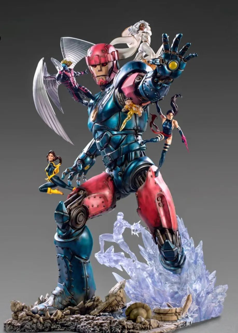 Estátua Sentinela VS X-Men (Deluxe) - Iron Studios