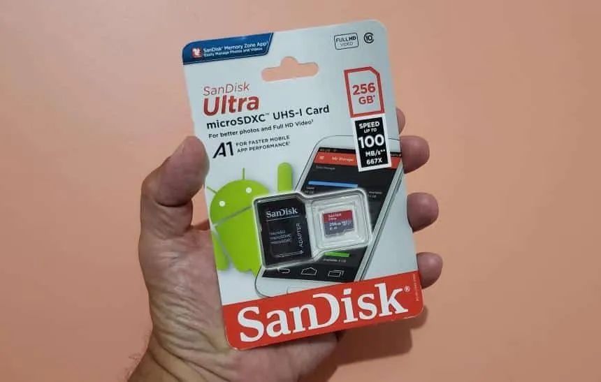 MicroSD SanDisk 256Gb