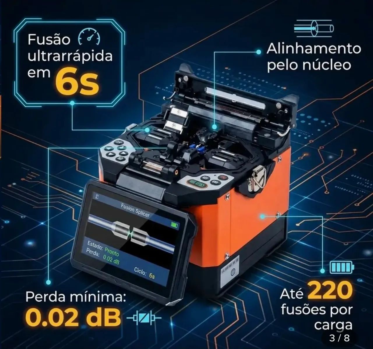 Máquina de fusão O-tech - Foto 2