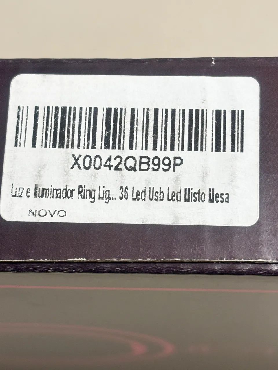 Ring Light LED Misto de Mesa USB c/ Suporte e Ajuste de Luz - Foto 3