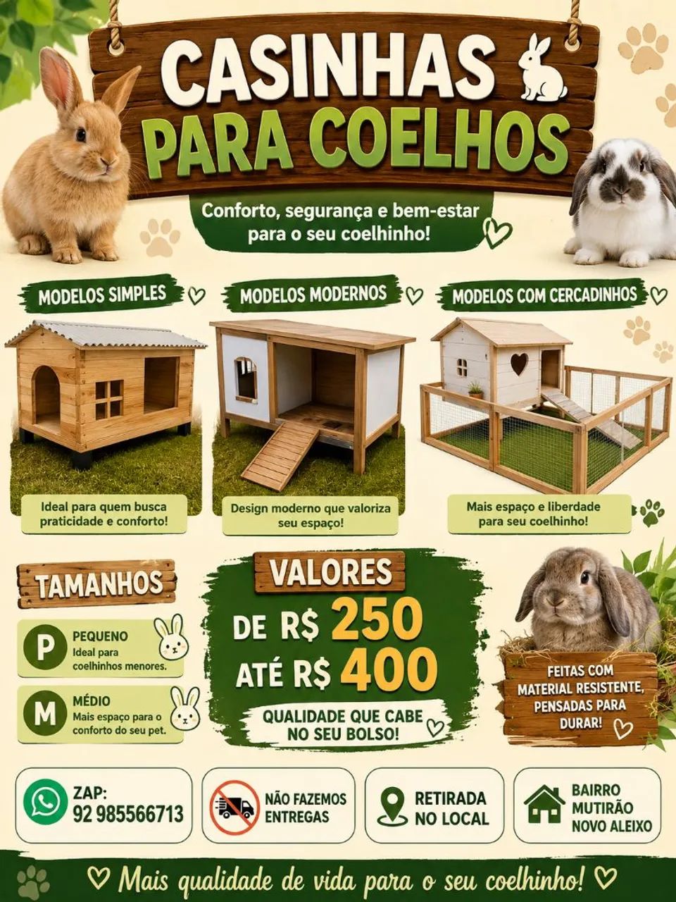 Fazemos casinhas pra pets  - Foto 3