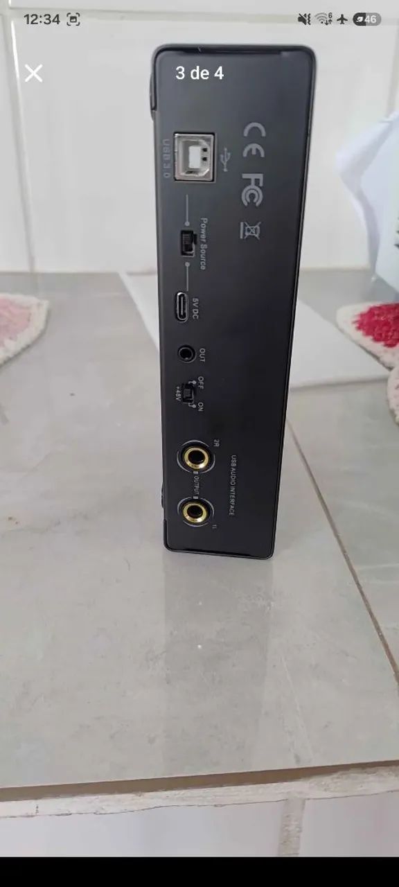 INTERFACE DE AUDIO DEPUSHENG