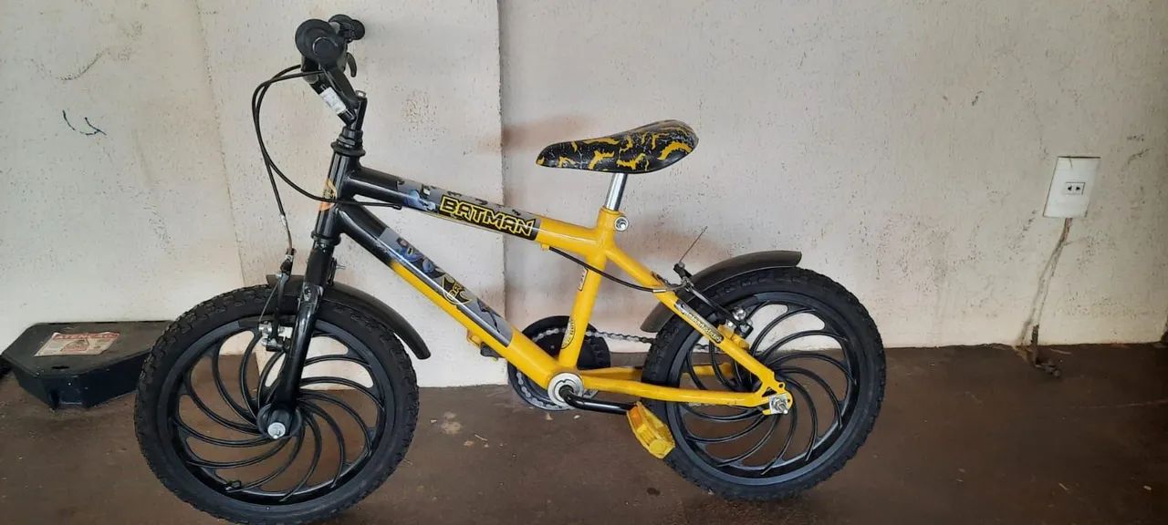 Bicicleta infantil batman aro 16