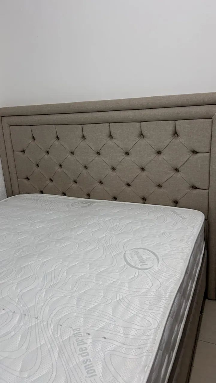 Cama Queen com cabeceira - Foto 4