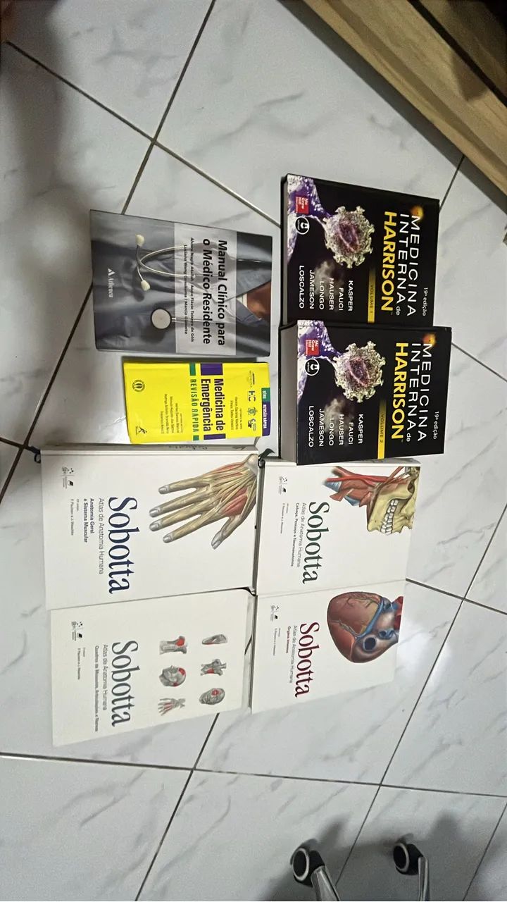 Livros de medicina 